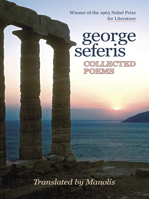 Title details for George Seferis by Manolis Aligizakis - Available